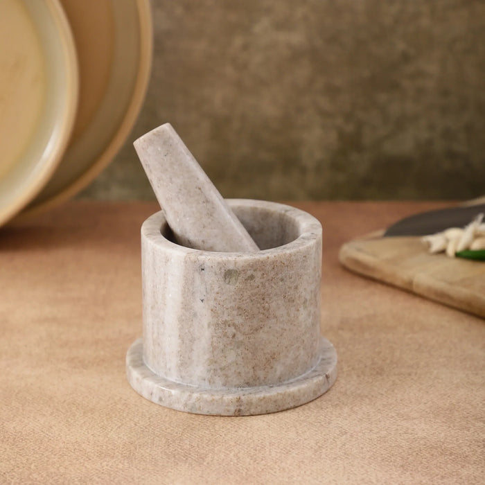 Marble Mortar and Pestle Set - NikkisPride