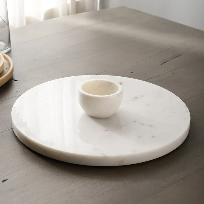 White Marble Chip and Dip tray - NikkisPride