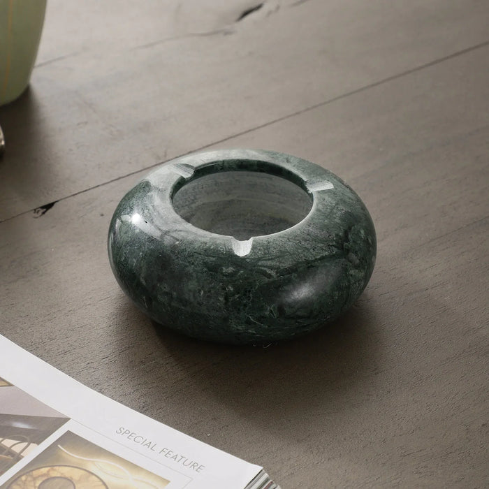 Green Marble Ashtray - NikkisPride