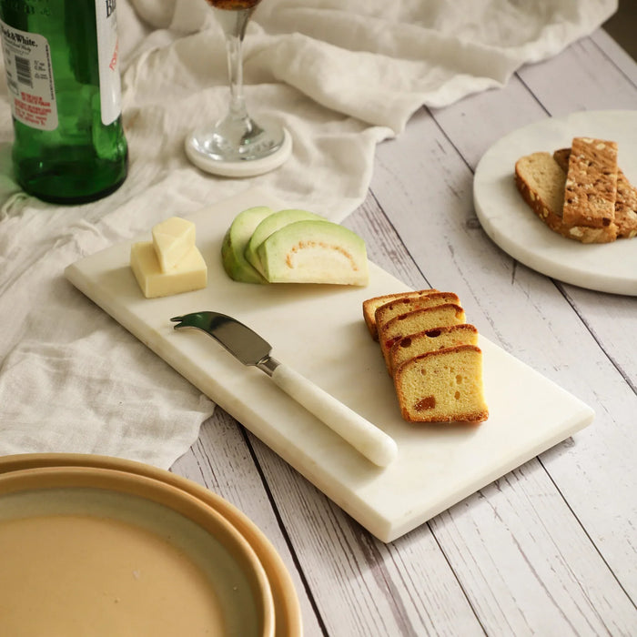 Gourmet Marble Cheese Platter with Spreader - NikkisPride