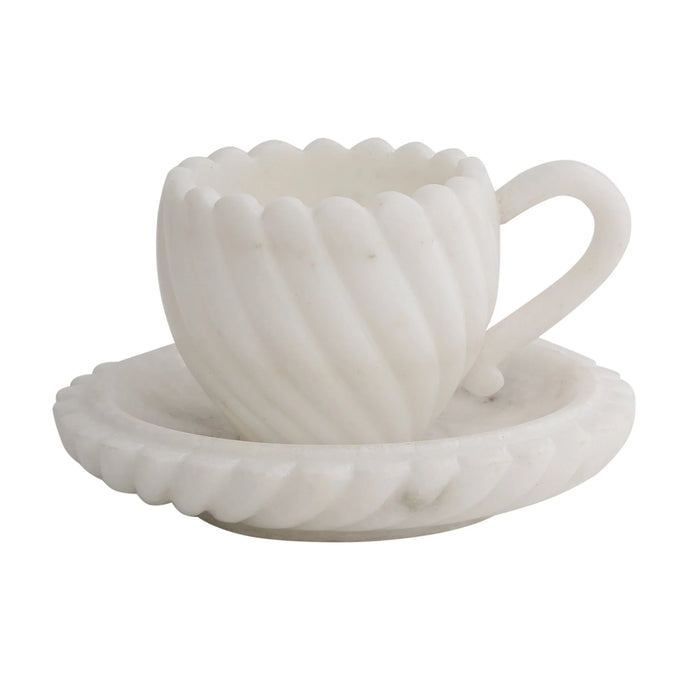 Marble Cup Saucer Set - NikkisPride