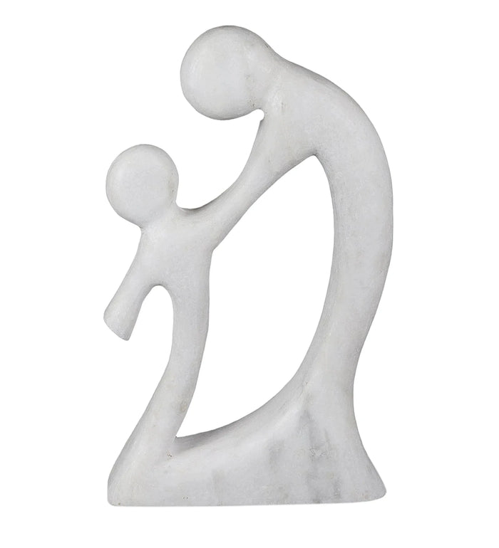 Minimalist White Marble Statue - NikkisPride