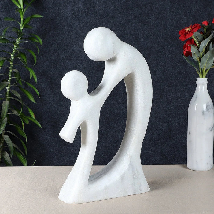 Minimalist White Marble Statue - NikkisPride