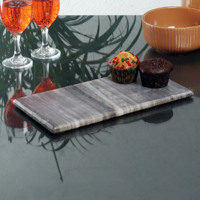 Beige Marble platter Rectangular - NikkisPride