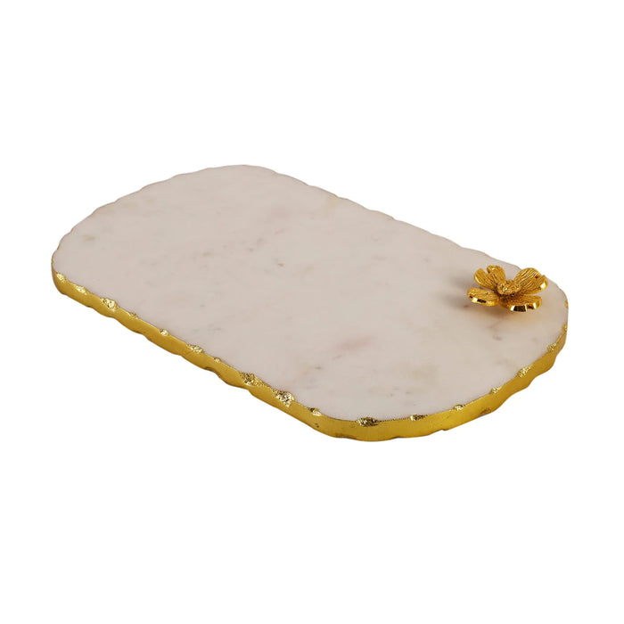 Elegant Marble Cheese Platter – Timeless Serveware for Any Occasion - NikkisPride