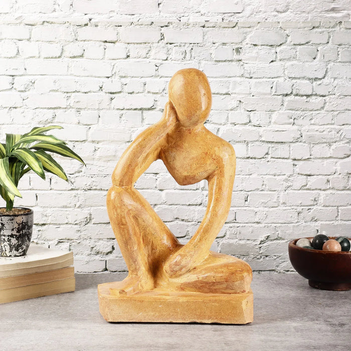 Jaisalmer Yellow Marble Sculpture - NikkisPride