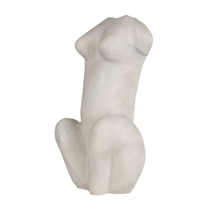 Sculptural White Marble Masterpiece - NikkisPride
