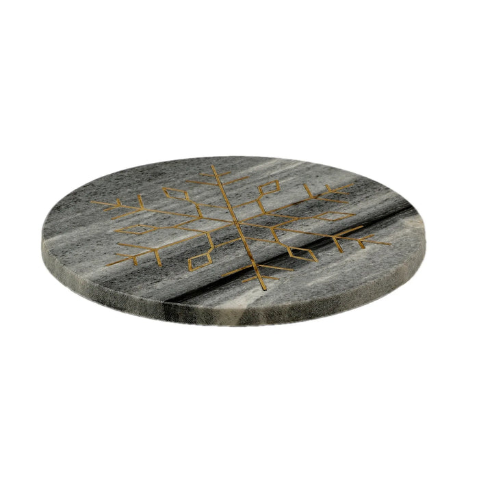 Grey & Gold Marble Serving & Décor Platter - NikkisPride