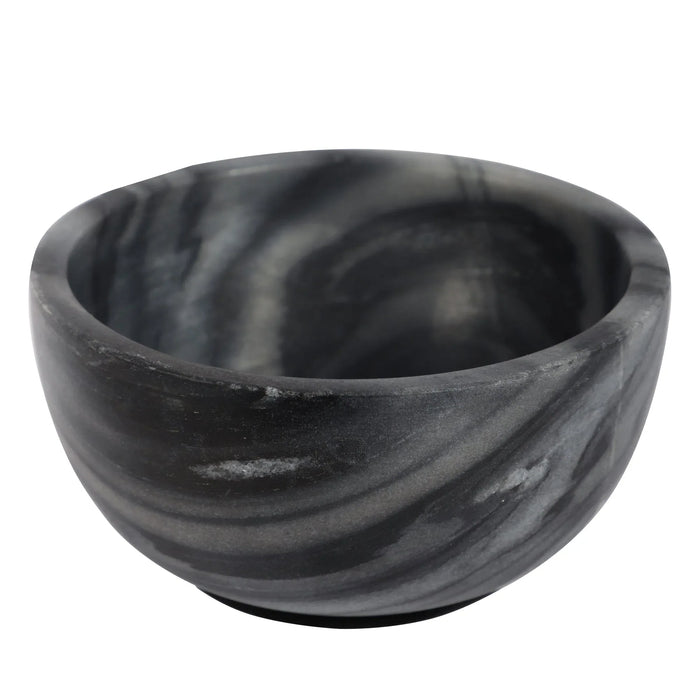 Black Marble Bowl – Multi-Purpose Serveware for Pasta, Fruits & More - NikkisPride