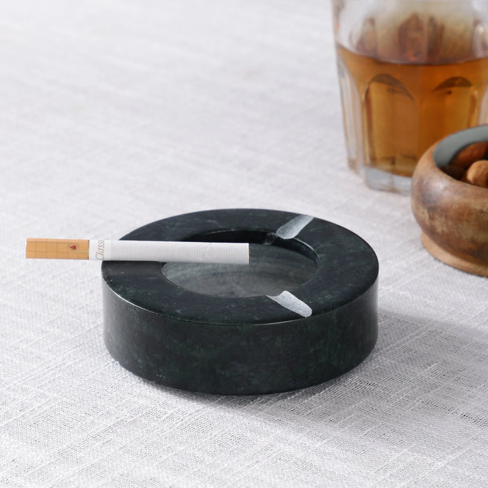 Black Marble Ashtray - NikkisPride